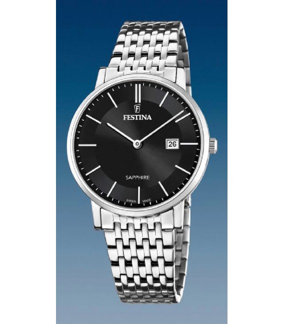 FESTINA SWISS MADE CAB.ESF.NEGRO.