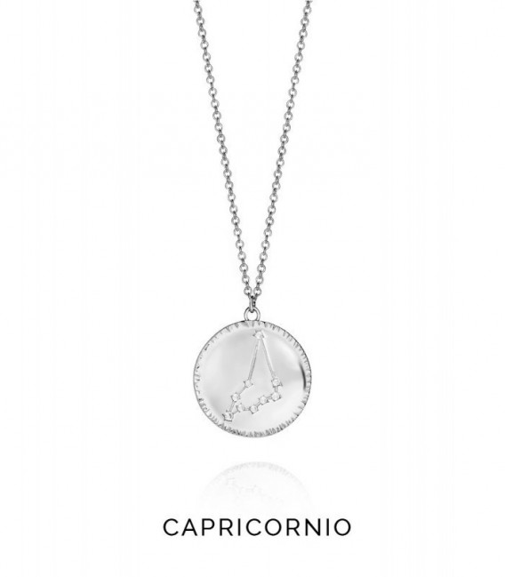 COLLAR PLATA LEY SIGNO CAPRICORNIO SRA J