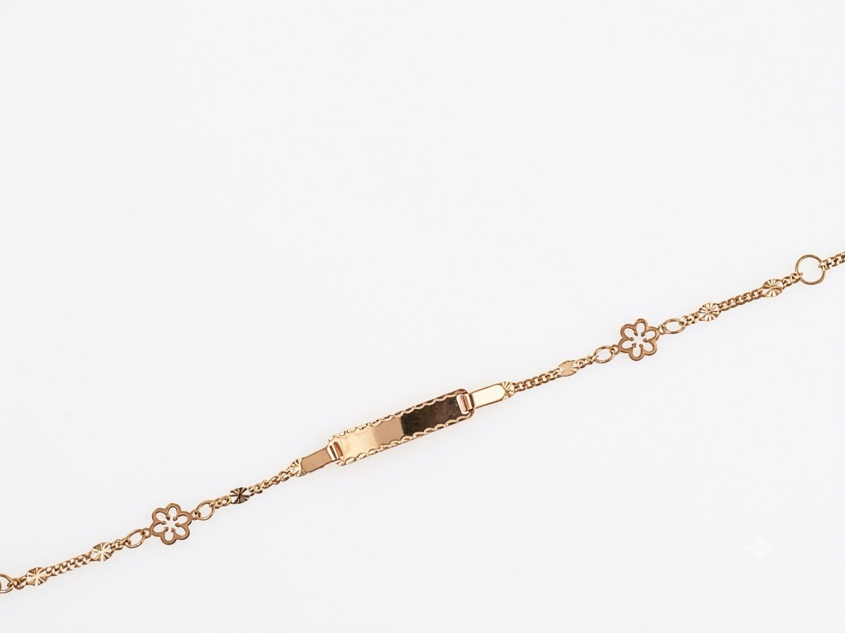 PULSERA BEBE ORO 18 KTES