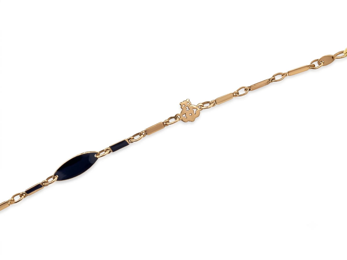 Pulsera Bebe Oro 18 ktes