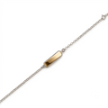 Pulsera Bebe Oro y Plata