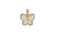 Colgante Oro 18 ktes, circonita