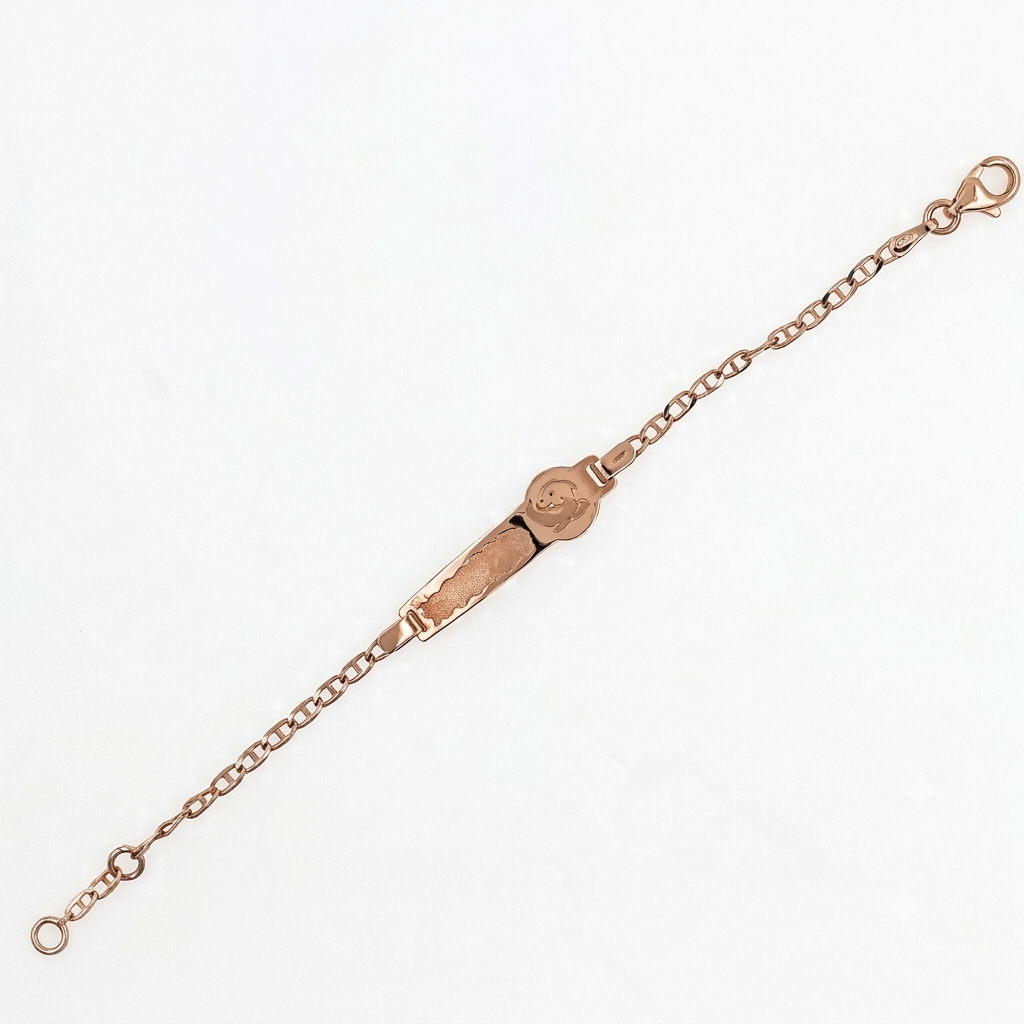 Pulsera oro Bebe 18 ktes