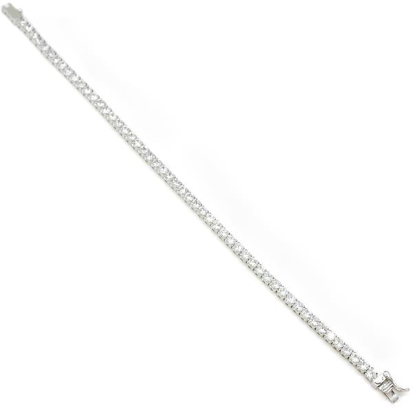 Pulsera Riviere Clásica de Plata
