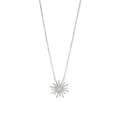 Gargantilla Sol de Plata con Circonitas