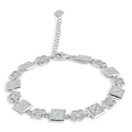 PULSERA PLATA PANOT FLOR BARCELONA