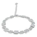PULSERA PLATA FLOR PEQUE GRACIA