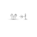 PENDIENTES PLATA MARIPOSAS MATE