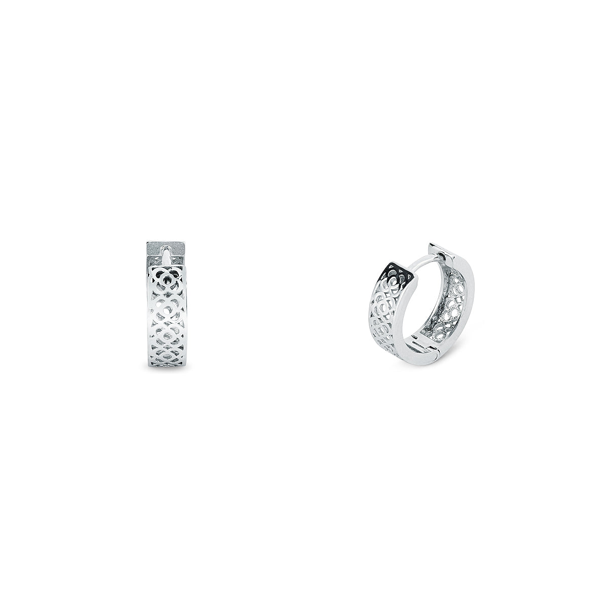 PENDIENTES PLATA COLGANTES FLORES PANOT