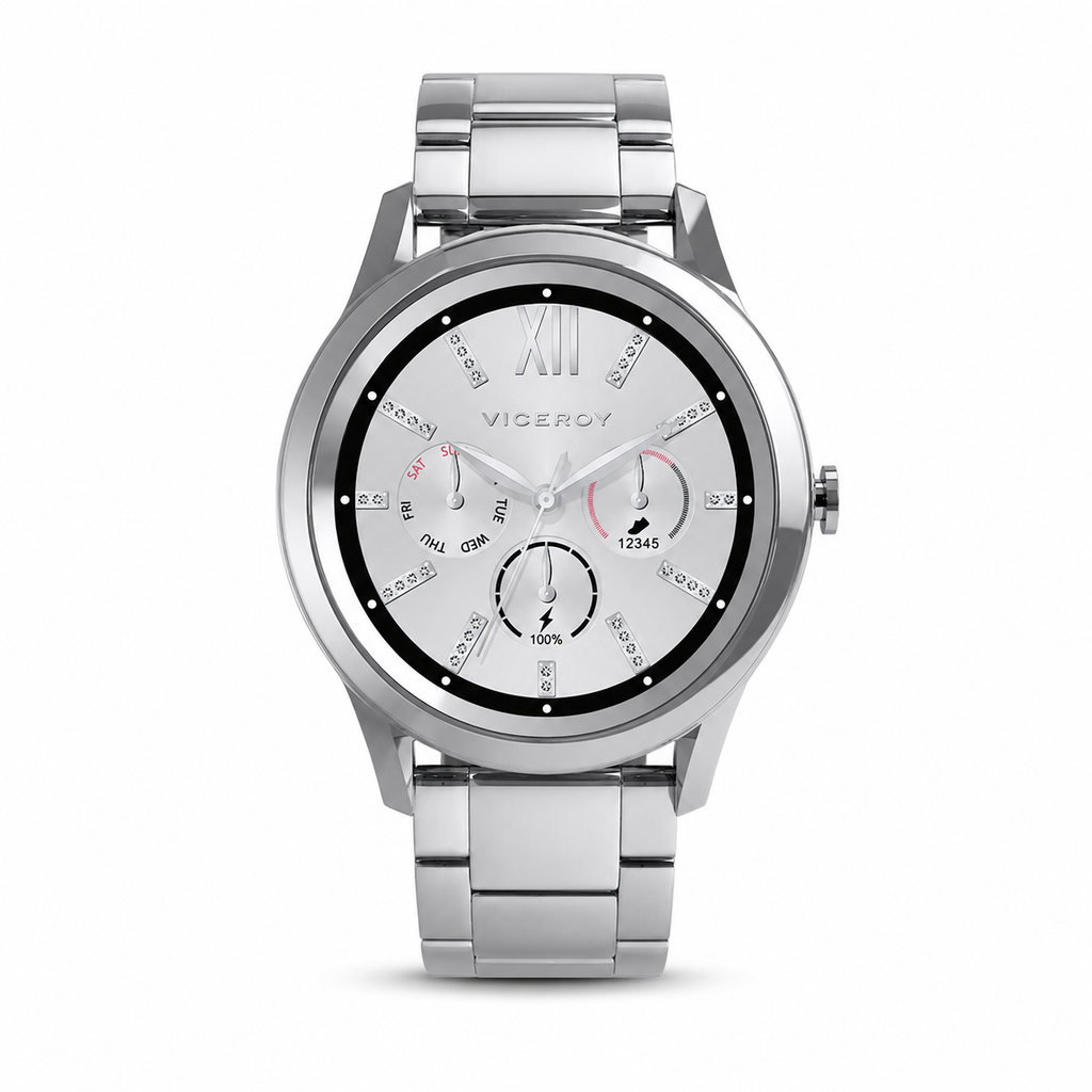 Reloj Viceroy Smart Pro mujer digital plata - 41102-80