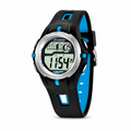 Reloj Calypso hombre digital pantalla grande correa de resina - K5511/2
