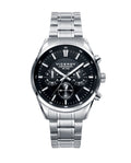 Reloj Viceroy hombre Magnum cronógrafo acero esfera negra Ref. 401017-57