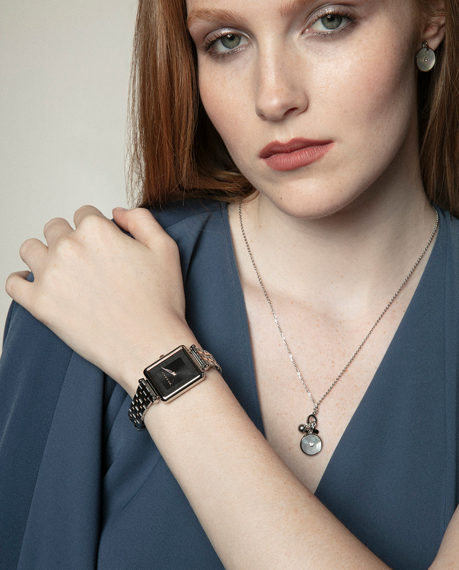 Reloj Viceroy Mujer bicolor de acero e IP rosa de cuarzo -401240-57
