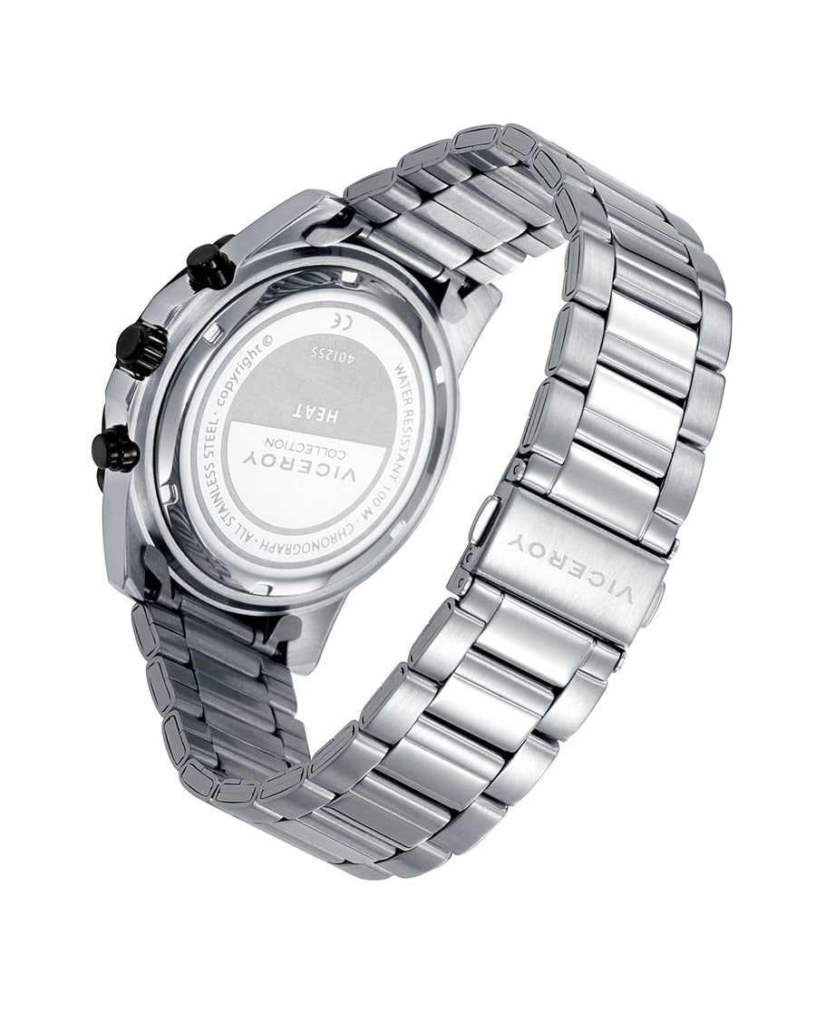 Reloj Viceroy hombre Heat cronógrafo de acero esfera negra Ref. 401255-57