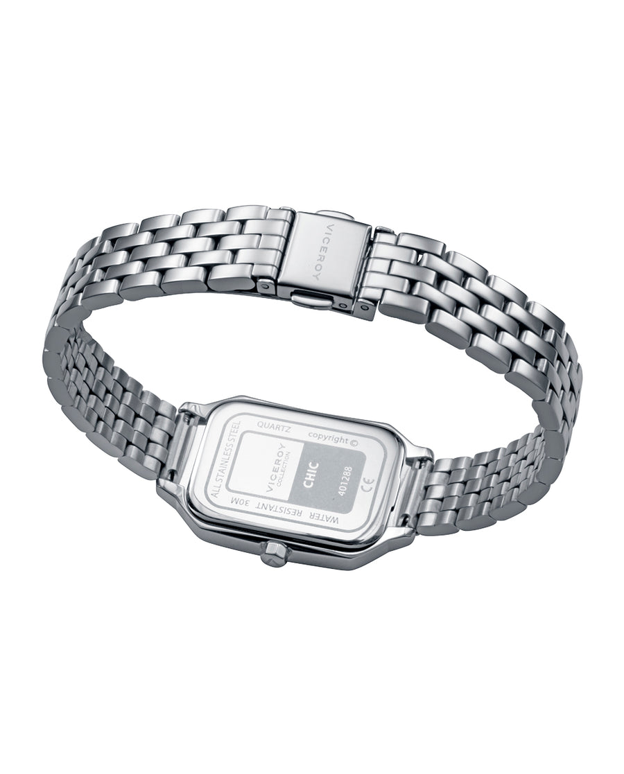 Reloj Viceroy Mujer clásico de acero con esfera verde de cuarzo - 401288-67