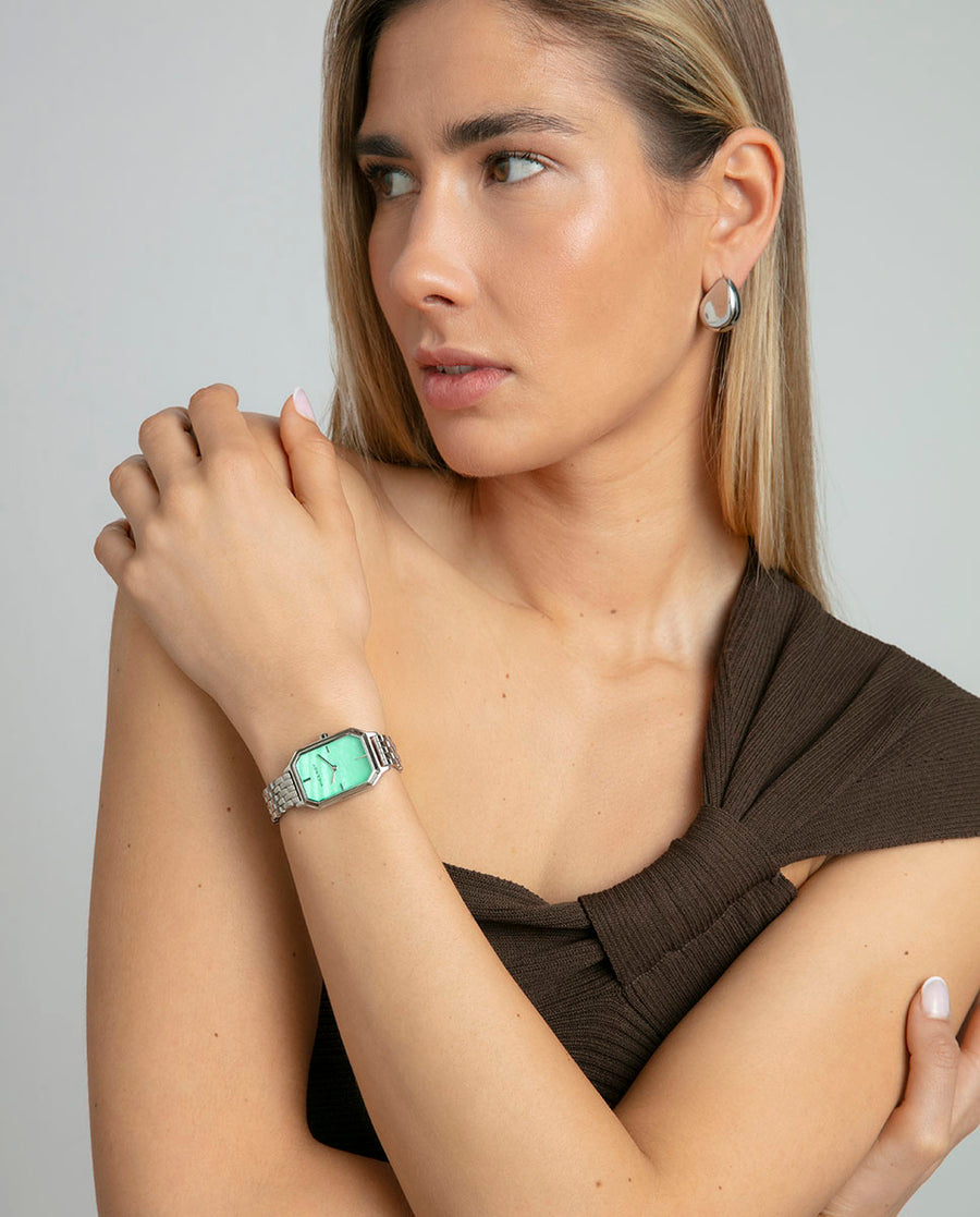 Reloj Viceroy Mujer clásico de acero con esfera verde de cuarzo - 401288-67