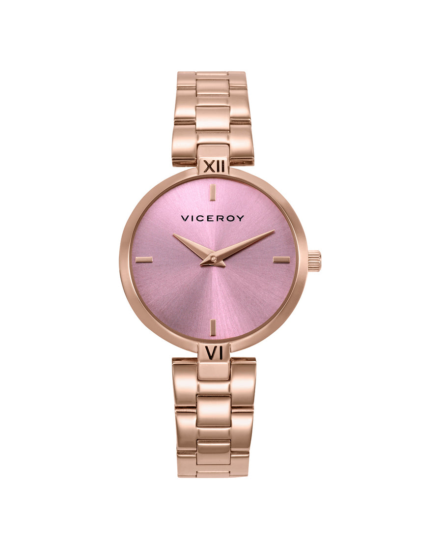 Reloj Viceroy mujer elegante de acero IP rosa - 401300-77