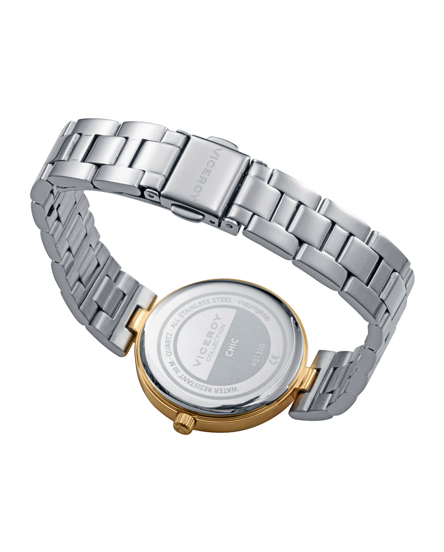 Reloj Viceroy mujer elegante de acero IP dorado de cuarzo - 401300-97