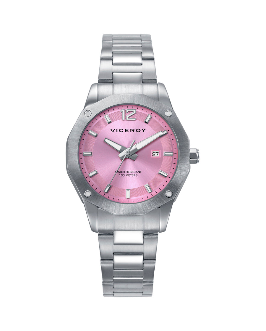 Reloj Viceroy mujer de acero deportivo sumergible - 401302-75