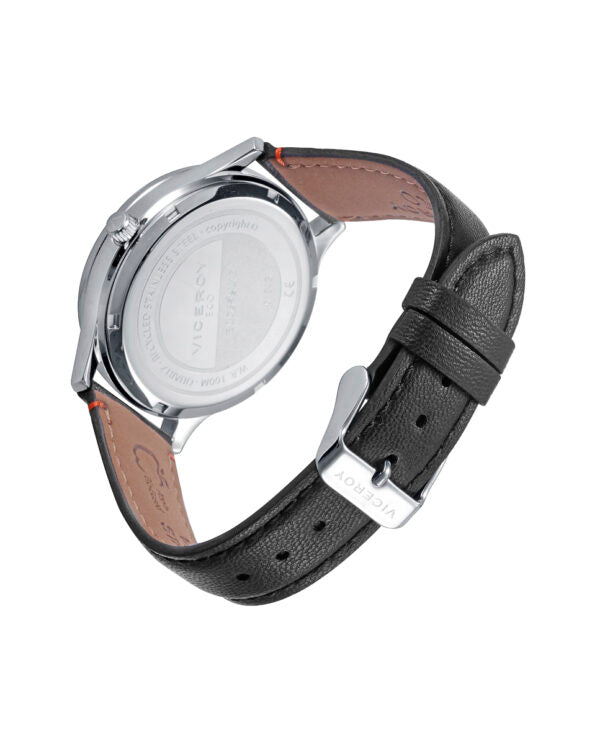 Reloj Viceroy Ecosolar hombre movimiento solar esfera negra - 401345-17