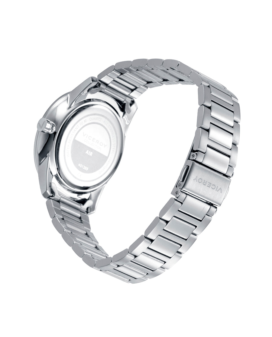 Reloj Viceroy clásico de acero con movimiento de cuarzo Ref. 401389-36