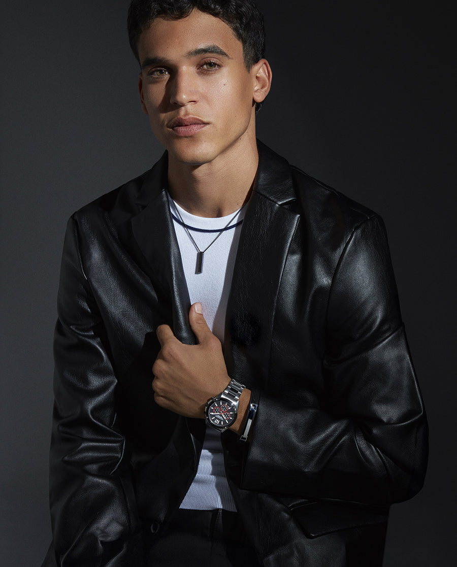 Reloj Viceroy hombre deportivo bisel IP negro sumergible 10 ATM Ref. 401397-55