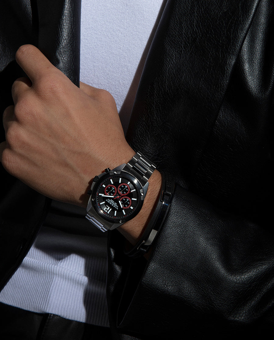 Reloj Viceroy hombre deportivo bisel IP negro sumergible 10 ATM Ref. 401397-55