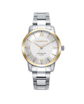 Reloj Viceroy de acero con bisel e índices dorados Ref. 41138-83