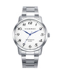 Reloj Viceroy hombre de acero con esfera blanca y números árabes Ref. 41145-05