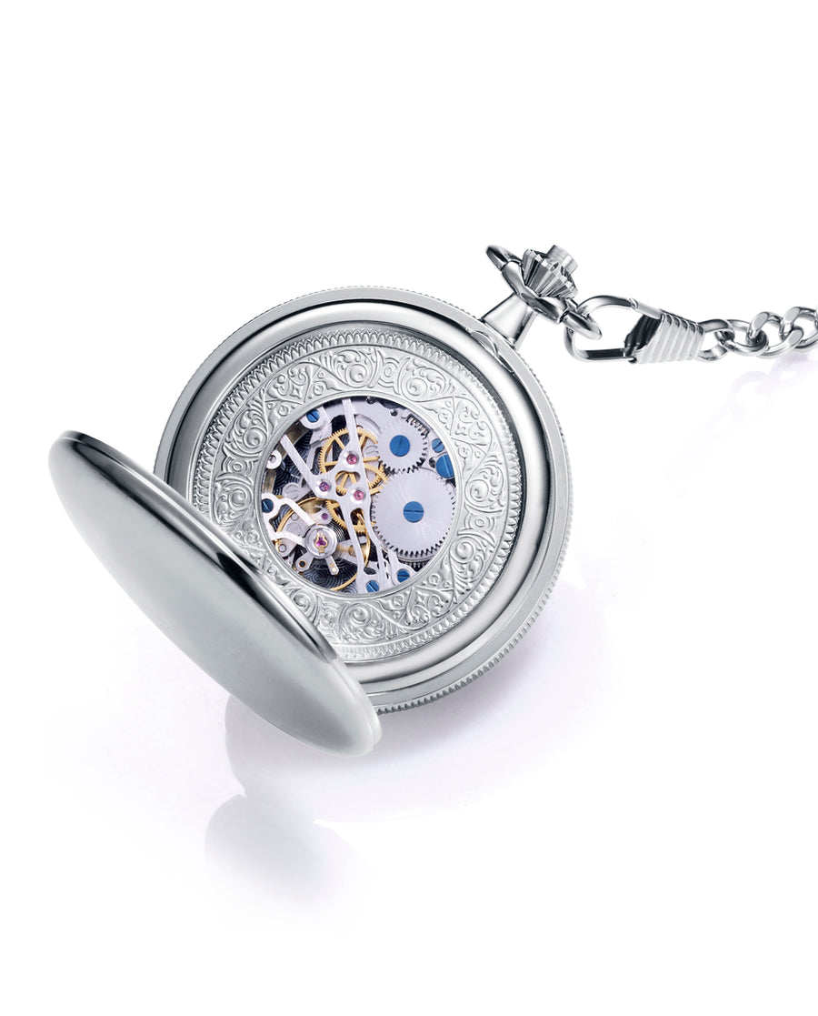 Reloj de bolsillo Viceroy de metal con movimiento mecánico - 41153-02
