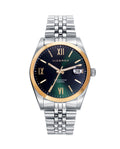 Reloj Viceroy hombre Chic de acero esfera verde bisel dorado Ref. 42425-63