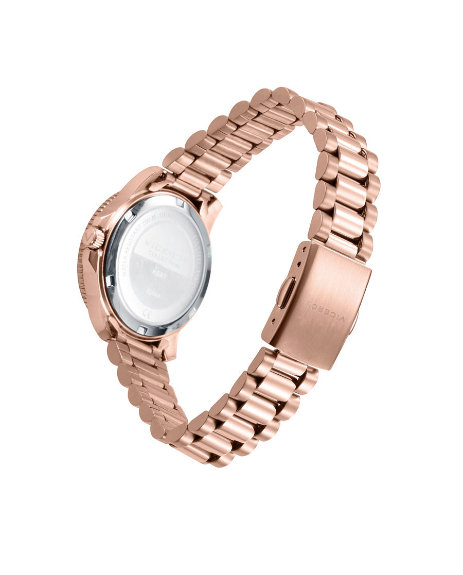 Reloj Viceroy mujer Chic de acero IP rosa y aluminio rosa - 42444-77
