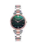 Reloj Viceroy mujer bicolor de acero e IP rosa con circonitas - 42446-63