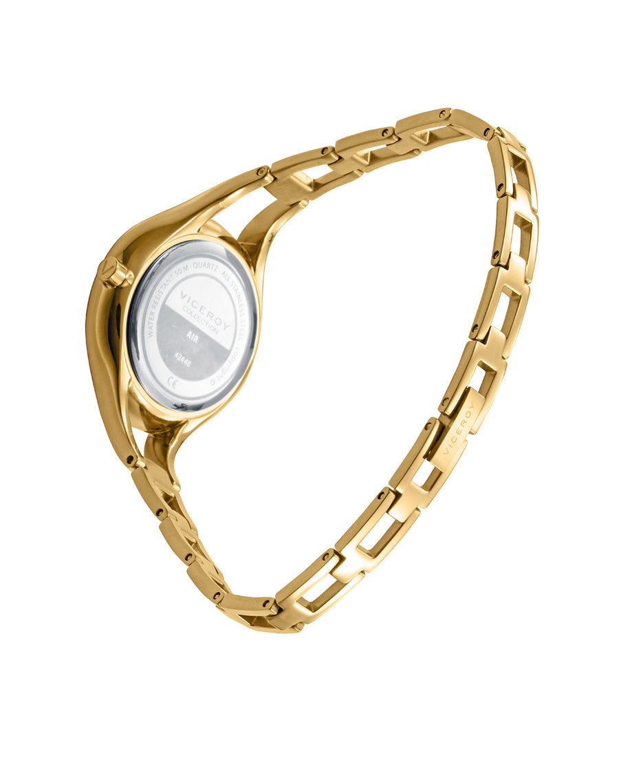Reloj Viceroy mujer de acero con acabado IP dorado de cuarzo Ref. 42448-07