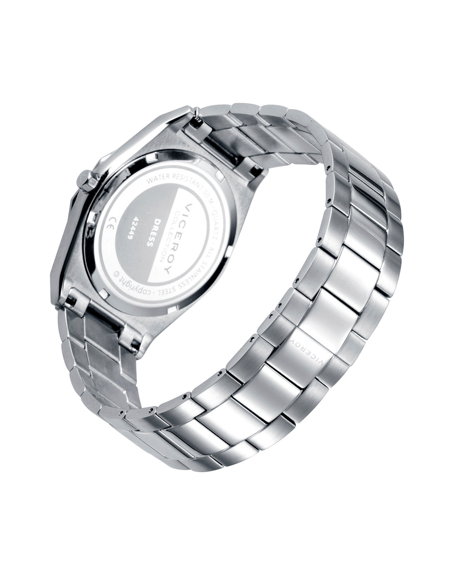 Reloj Viceroy hombre Dress extraplano de acero cristal zafiro Ref. 42449-67