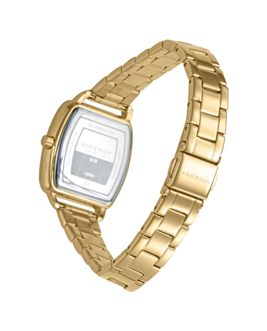 Reloj Viceroy mujer Chic de acero IP dorado esfera verde Ref. 42454-67