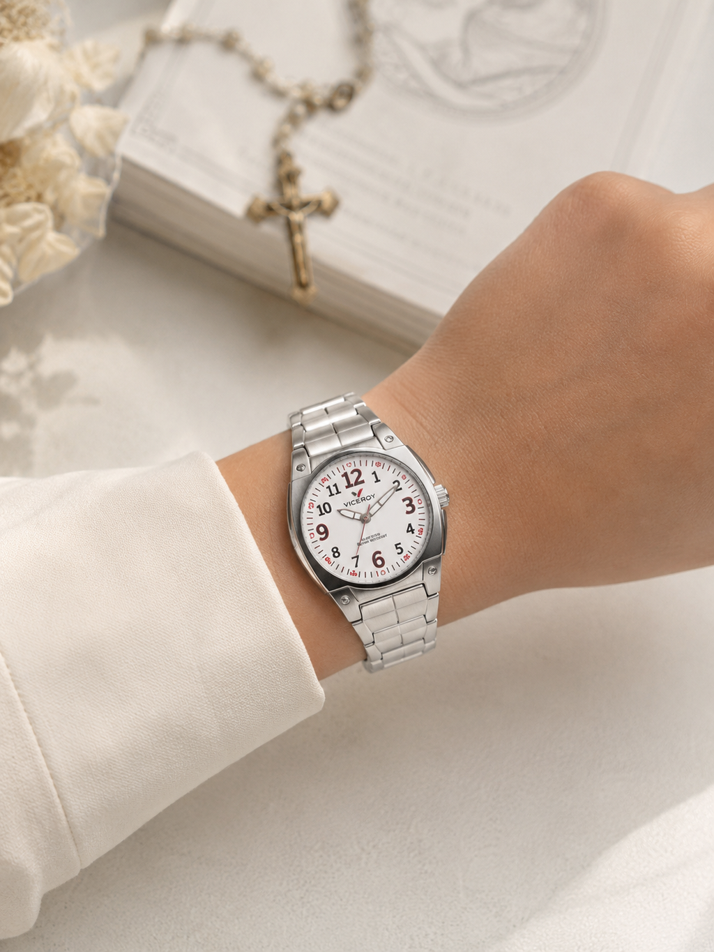 Reloj Viceroy infantil comunión esfera blanca Ref. 432058