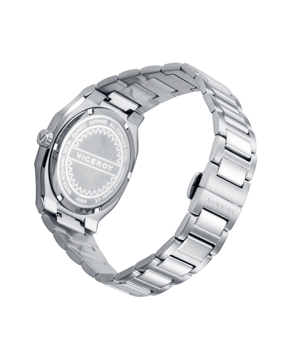 Reloj Viceroy mujer de acero y zafiro - 45009-13