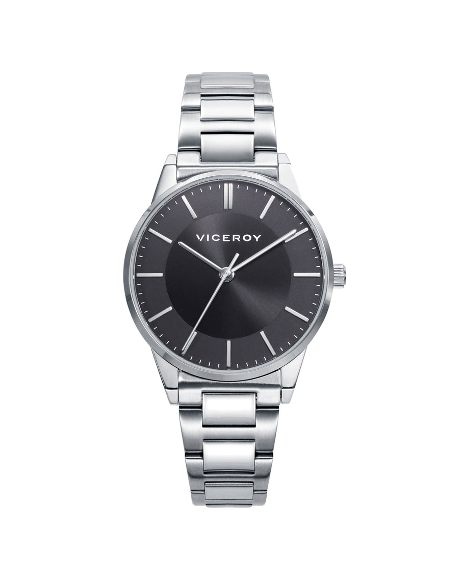 Reloj Viceroy mujer Dress de acero inoxidable esfera gris - 461148-57