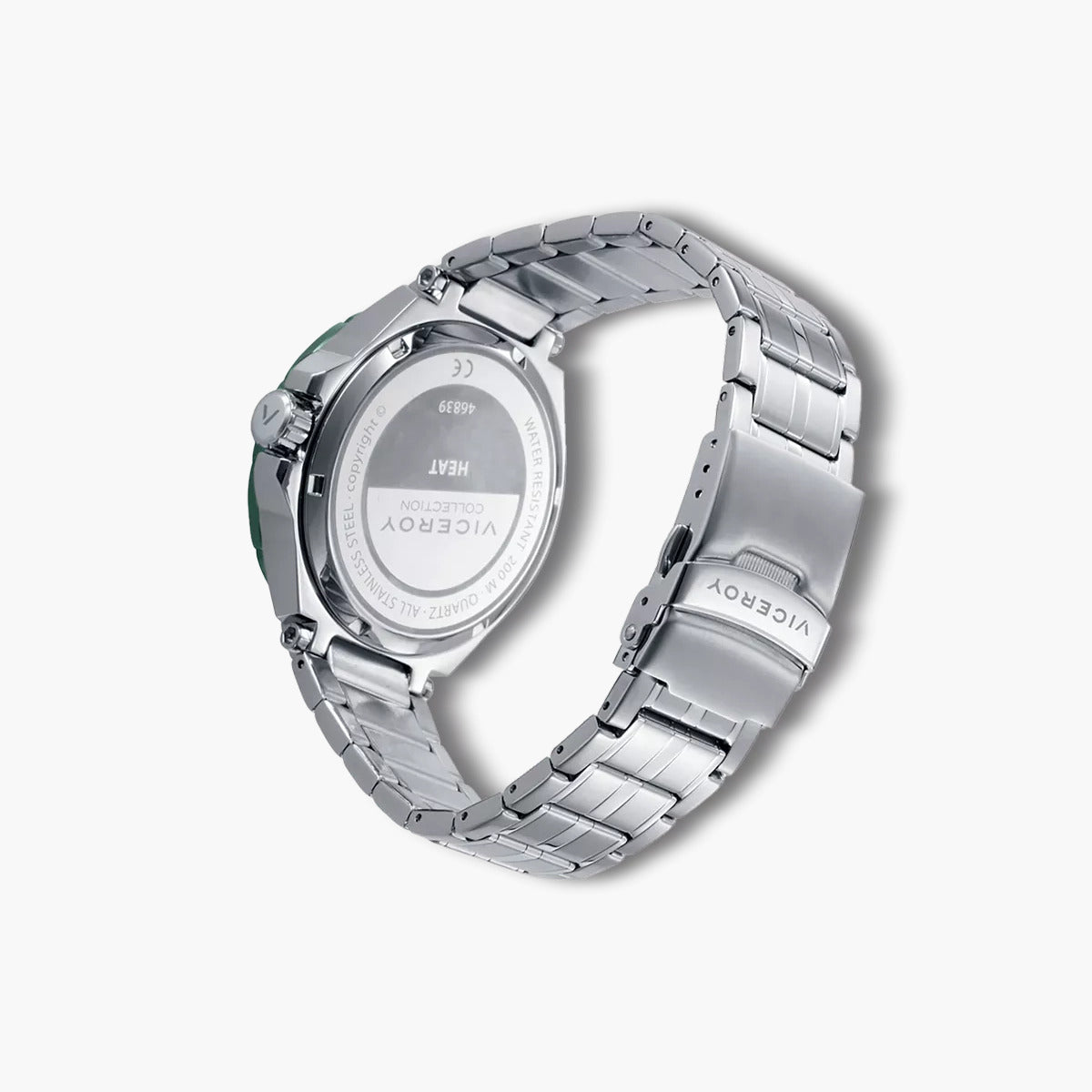 Reloj Viceroy hombre Heat deportivo de acero esfera verde - 46839-65