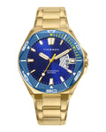 Reloj Viceroy hombre deportivo de acero IP dorado y azul - 46847-97
