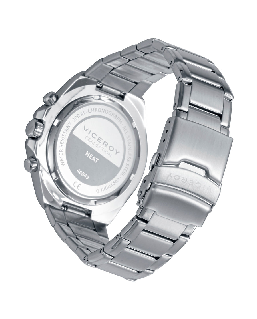 Reloj Viceroy hombre deportivo de acero e IP negro - 46849-57