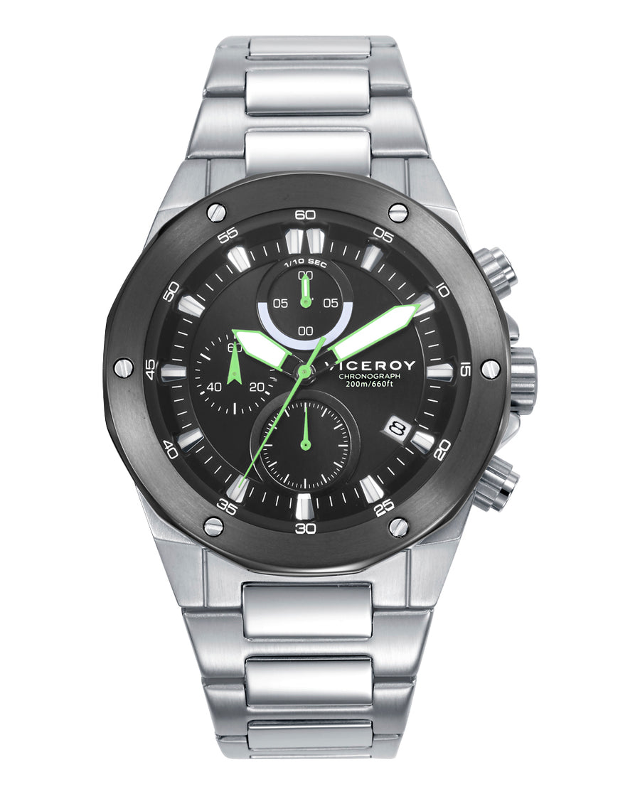 Reloj Viceroy hombre Magnum de acero gris - 46853-57