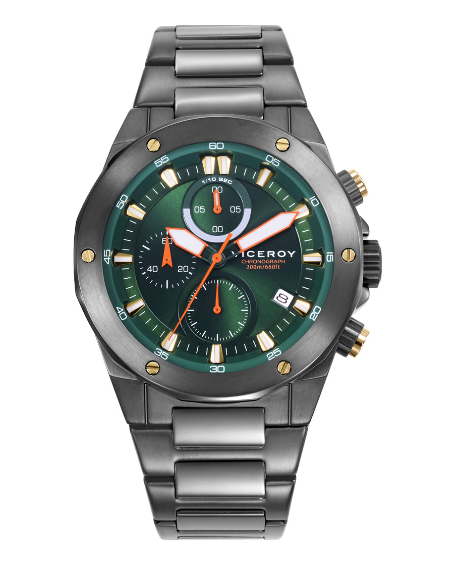 Reloj Viceroy hombre Magnum de acero IP gris - 46853-67