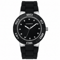 Reloj Viceroy mujer minimalista armis de acero esfera negra Ref. 47786-50