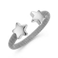 JOYERIA ACERO ESSCLAVA FLORESA