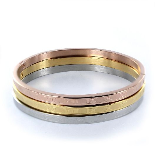 JOYERIA ACERO ESCLAVA NUM. ROMANOSA