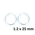 PENDIENTES PLATA CRIOLLAS