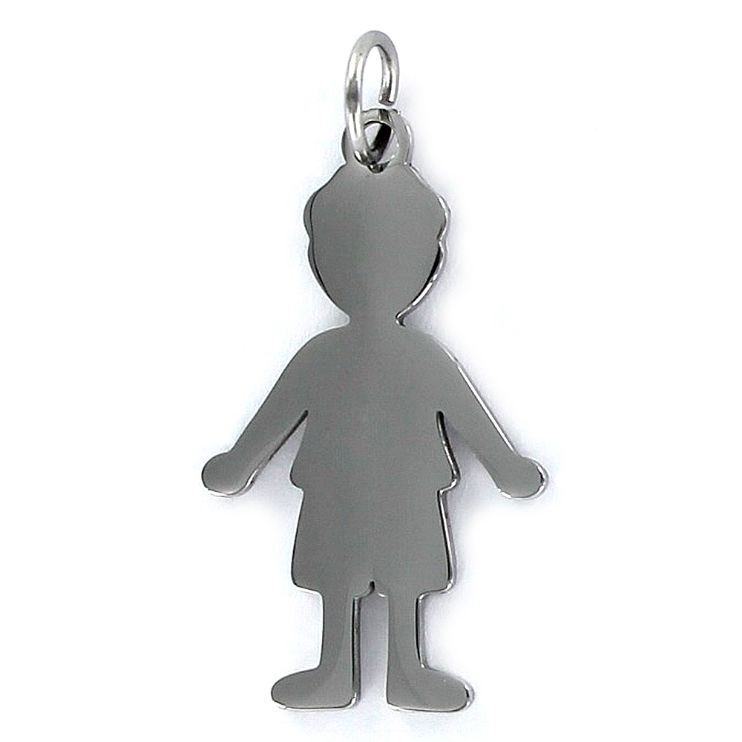 JOYERIA ACERO FIGURA NIÑO