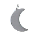 JOYERIA ACERO PLACA LUNA